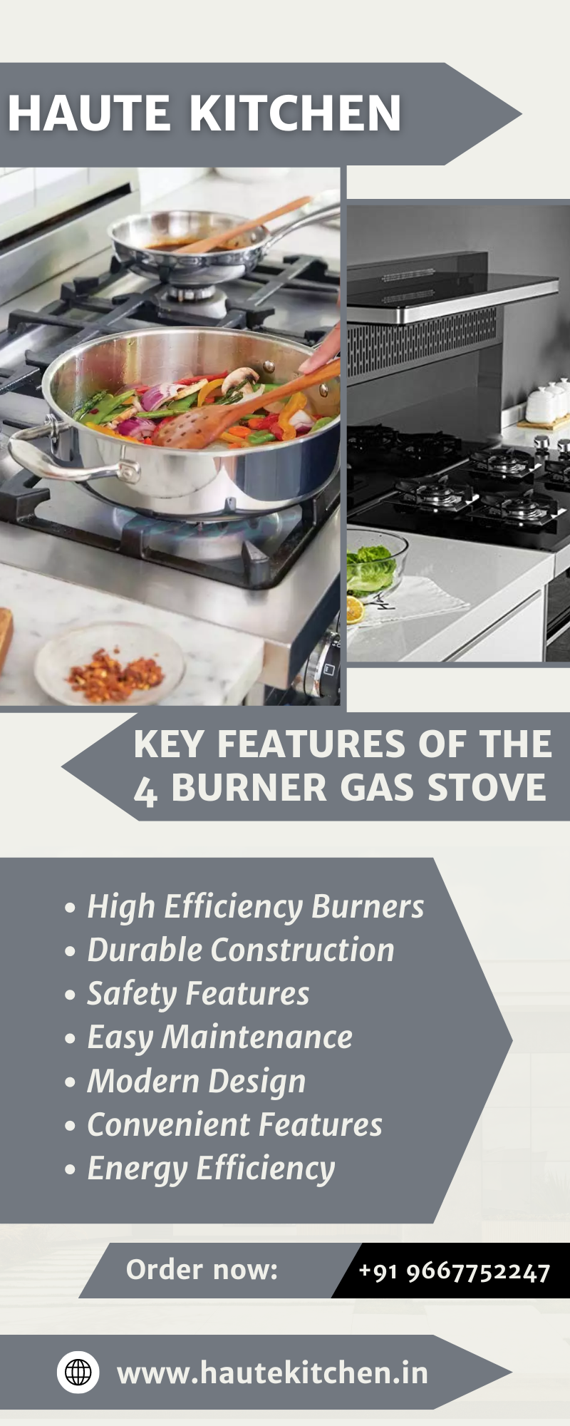 Key Features of the Best 4-Burner Gas Stoves 