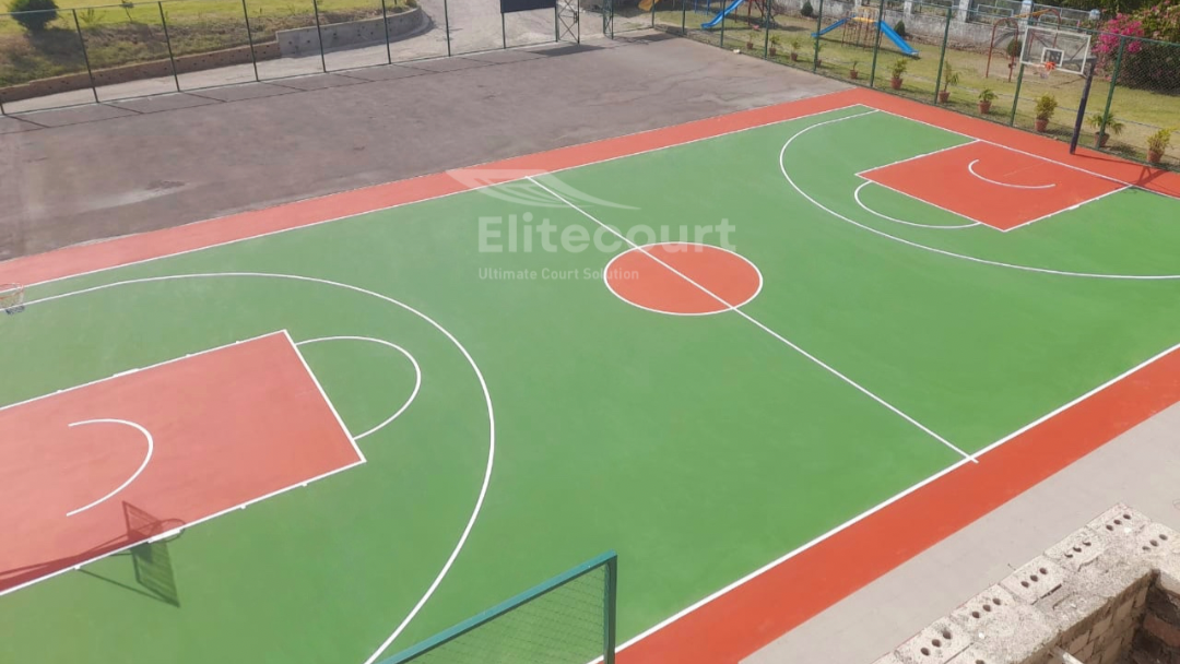 Synthetic Flooring for Volleyball Court in India - Elitecourt