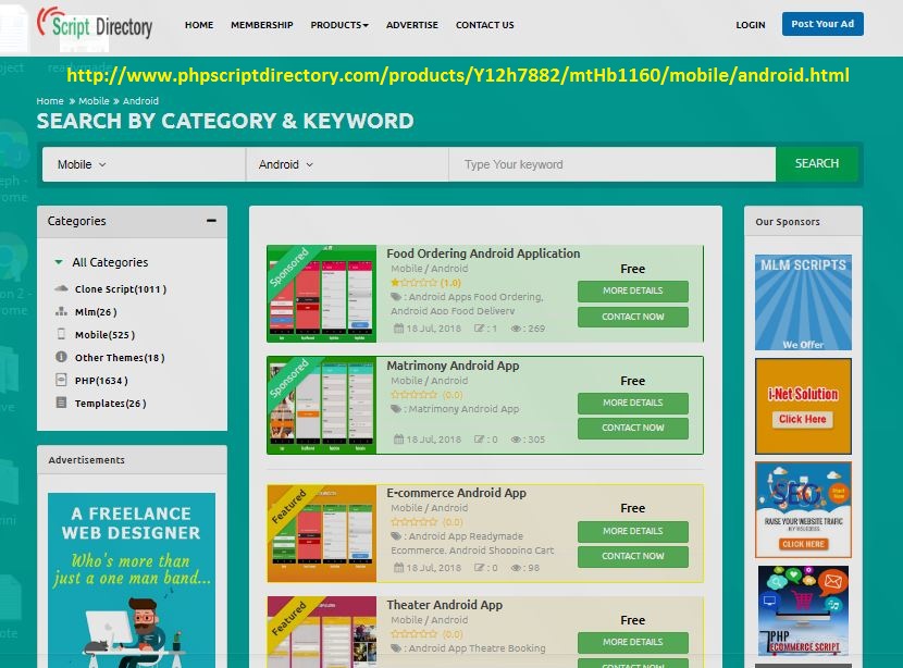 Readymade Android Mobile Application Script | Readymade Android Mobile Application Software | Readymade Mobile App for Android