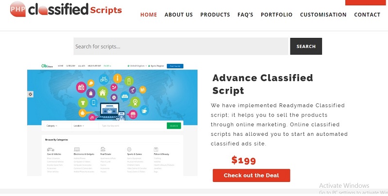 Classified Ads Website Solution | Classified Ads Software | Classified Ads Listing Script