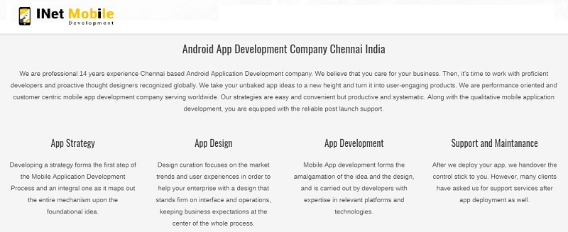 Android app Development Company Chennai | Android Mobile Application Development Companies in Chennai