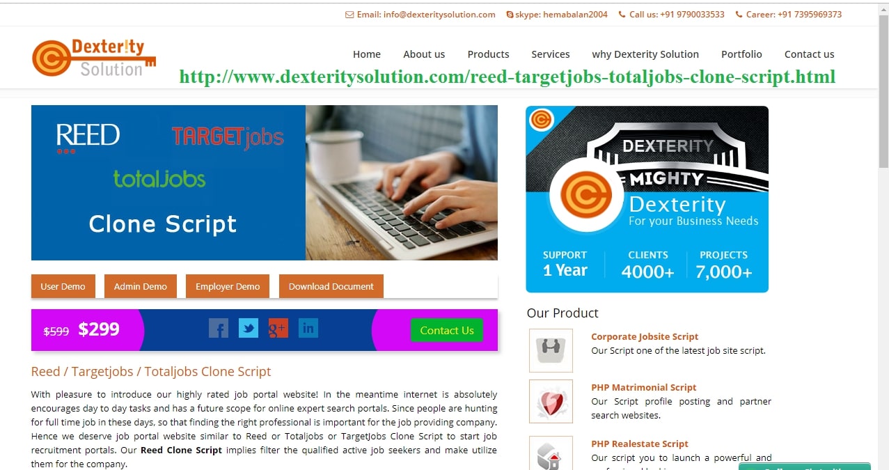 Jobs recruitment script  | Target Jobs php script
