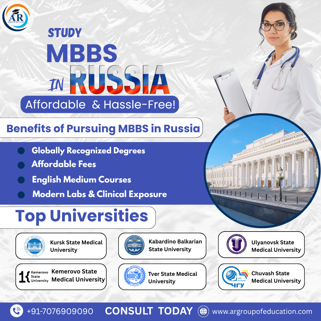 MBBS in Russia: Affordable Fees, Top Universities & Global Recognition for Indian Students