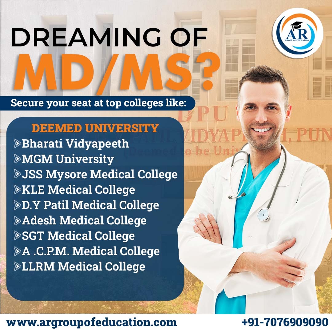 Top MD/MS Colleges in India: A Comprehensive Guide for Aspiring Doctors