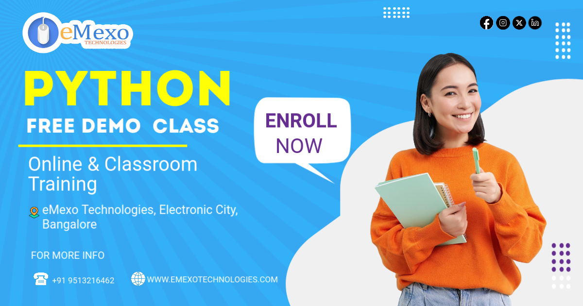 Coding Made Simple – Python Training In Bangalore with eMexo Technologies