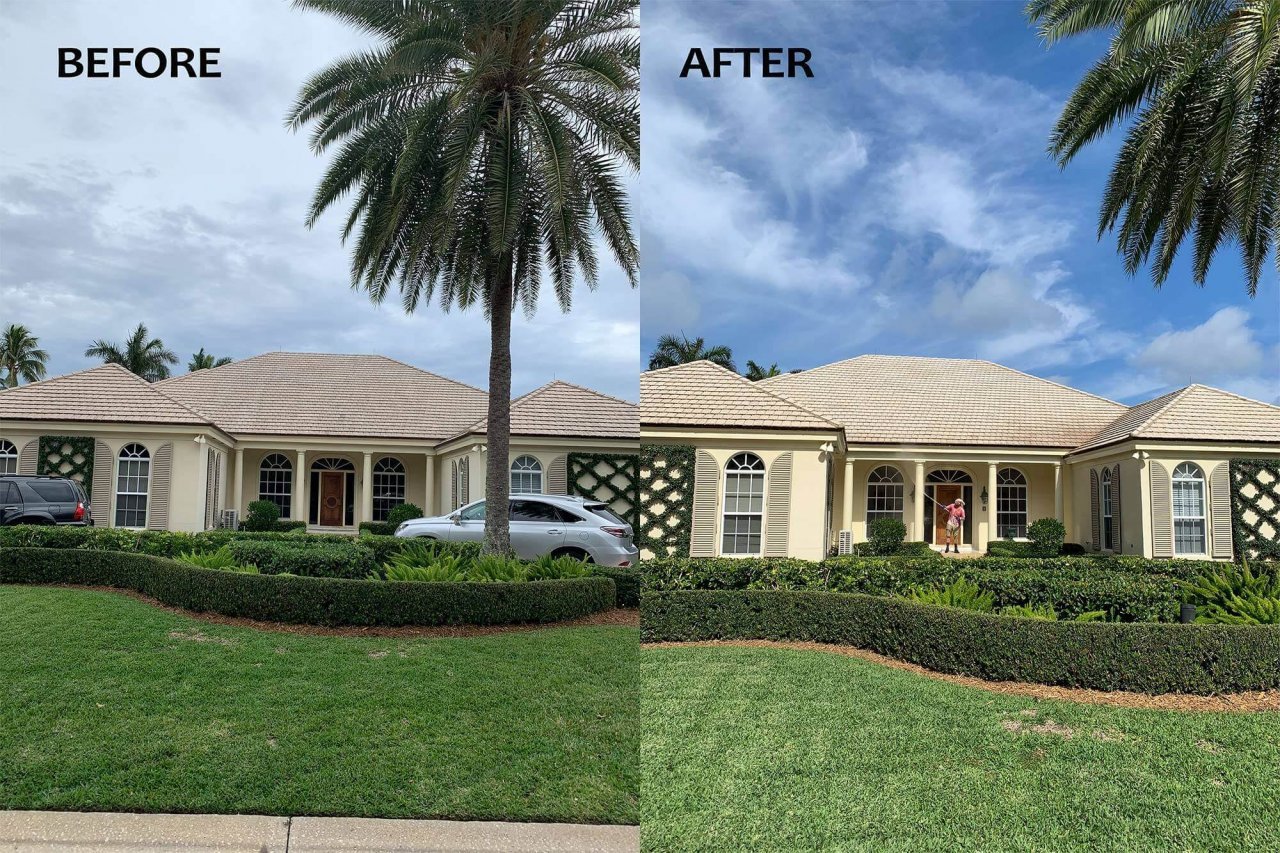 Concrete Pressure Washing