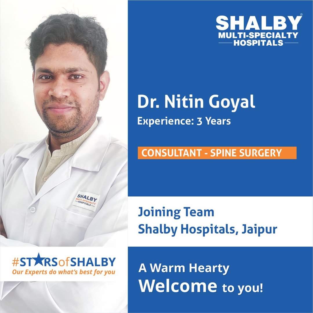 Dr. Nitin Goyal: Spine Surgeon  &  Slip Disc Doctor in Jaipur