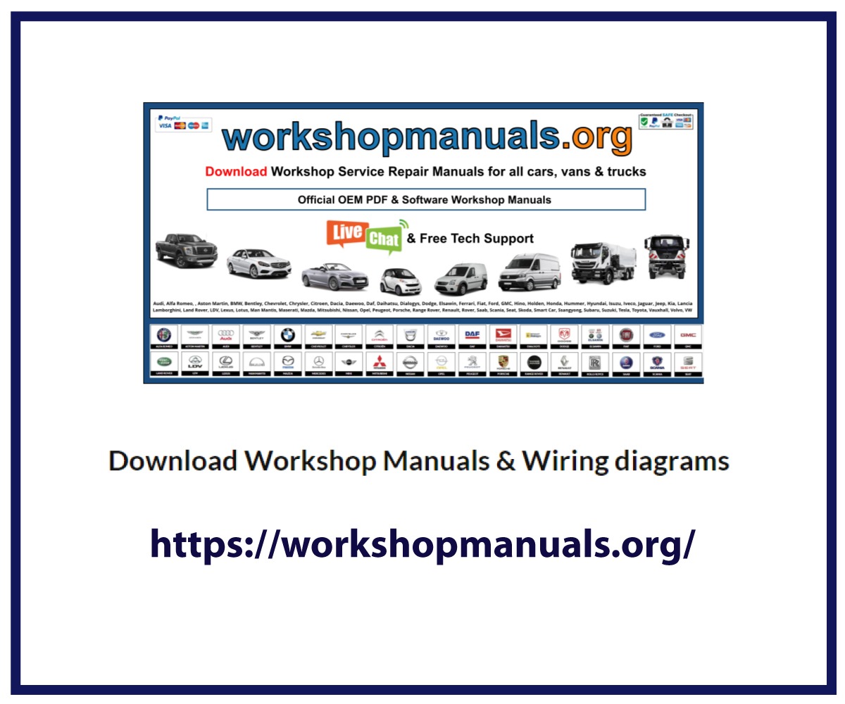 The Comprehensive Guide to Workshop Manuals in PDF Format
