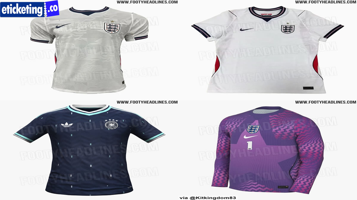 England Football World Cup Tickets: England 2026 World Cup Away Kit Colors Leaked