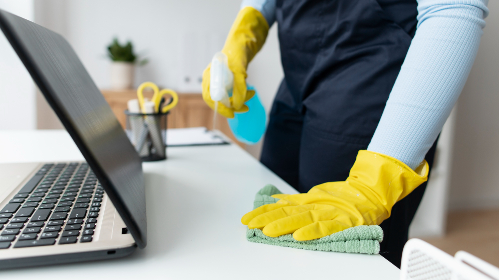 How Professional Office Cleaners Reduce Germ Spread in Busy Office Environments