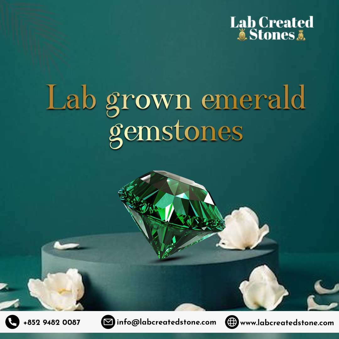 Lab Grown Emerald Gemstones and Stones in India – High-Quality Lab Grown Emeralds