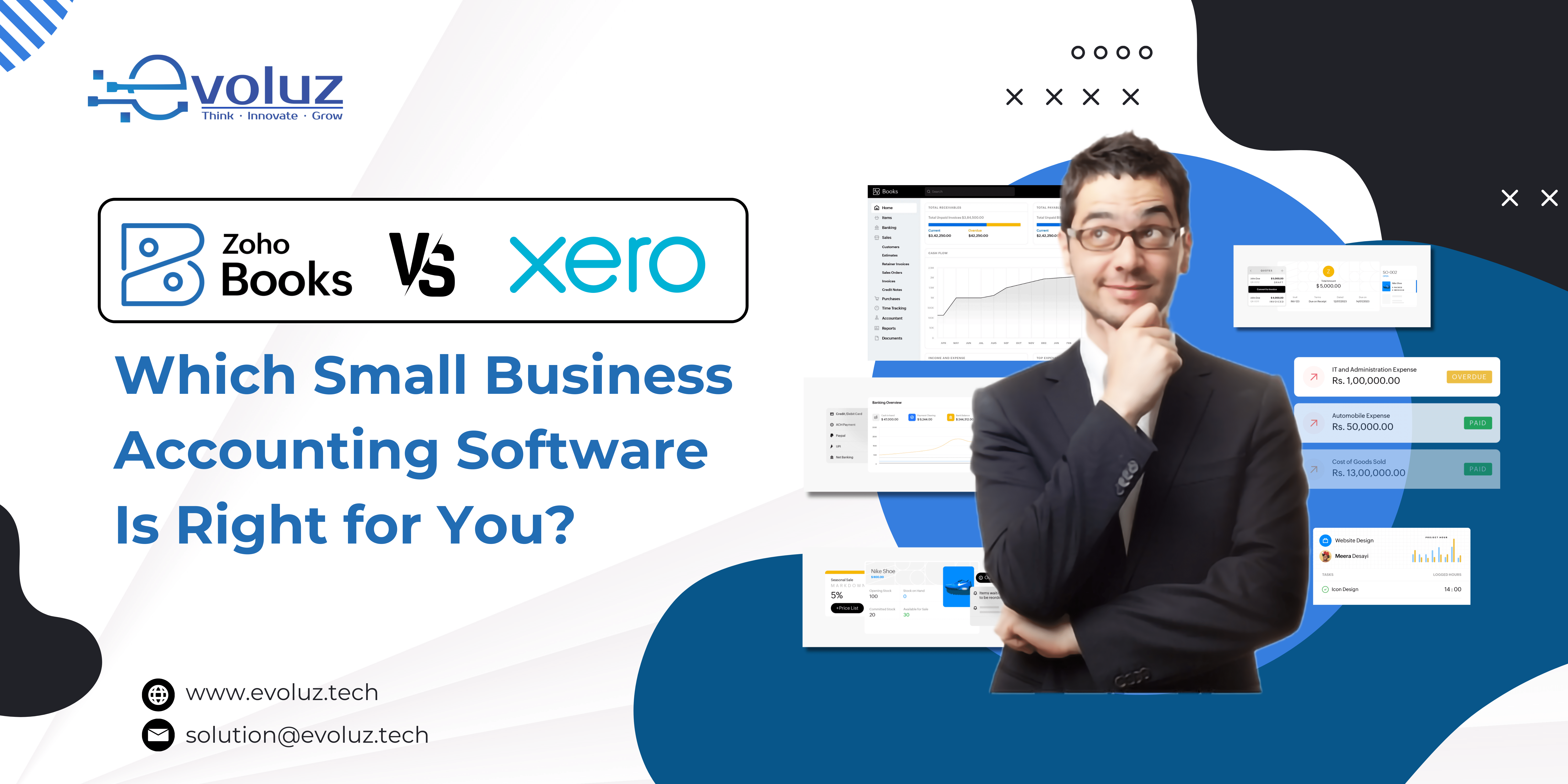 Zoho Books vs. Xero: Which Small Business Accounting Software Is Right for You?