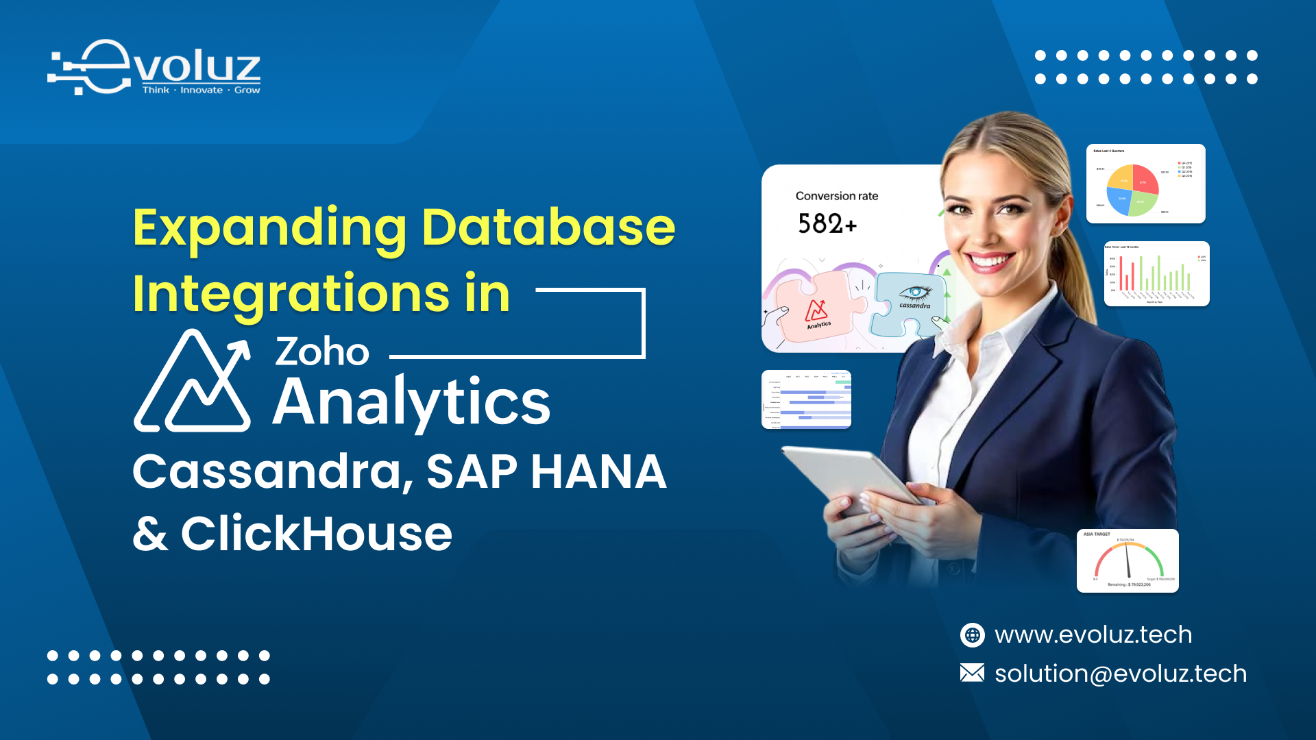  Expanding Database Integrations in Zoho Analytics: Cassandra, SAP HANA & ClickHouse 