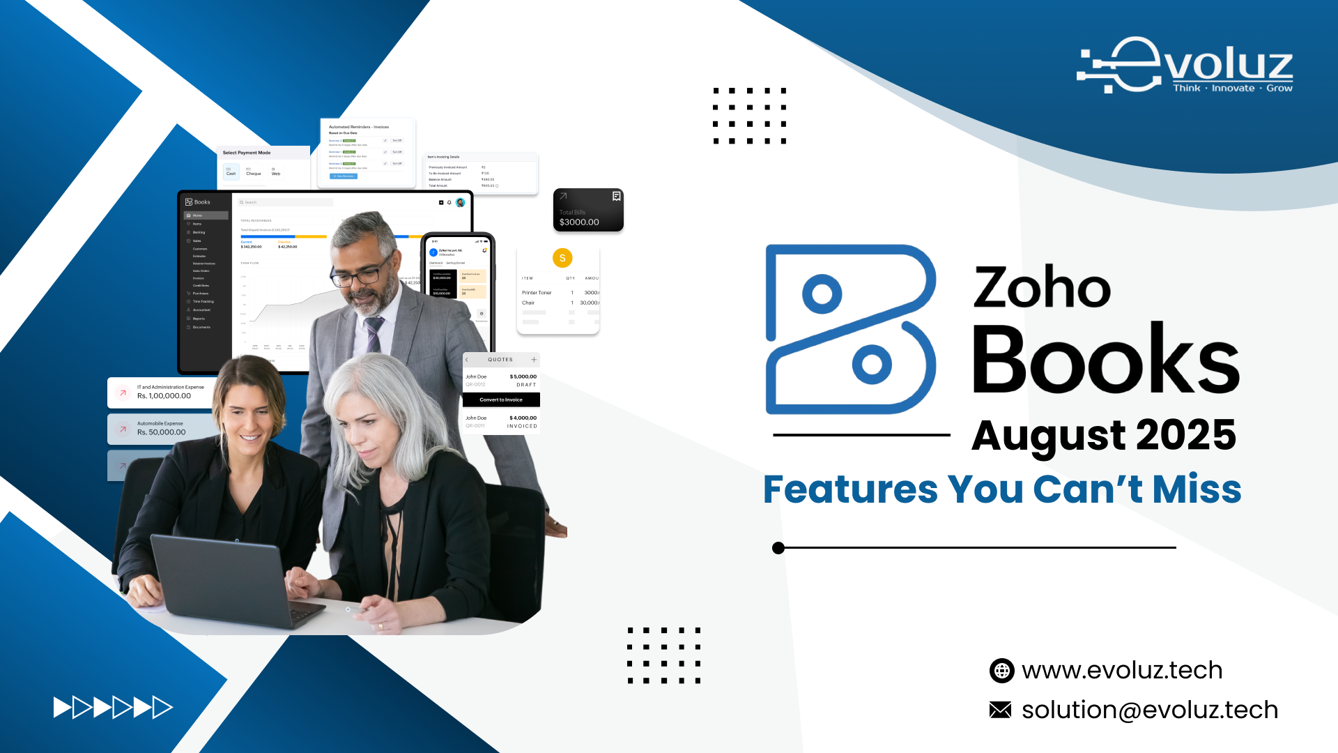 Zoho Books August 2025 Features You Can’t Miss