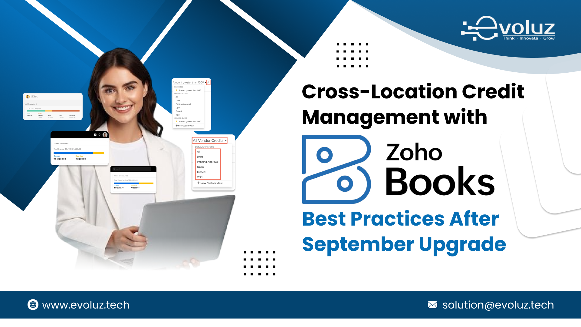 Cross-Location Credit Management with Zoho Books: Best Practices After September Upgrade  