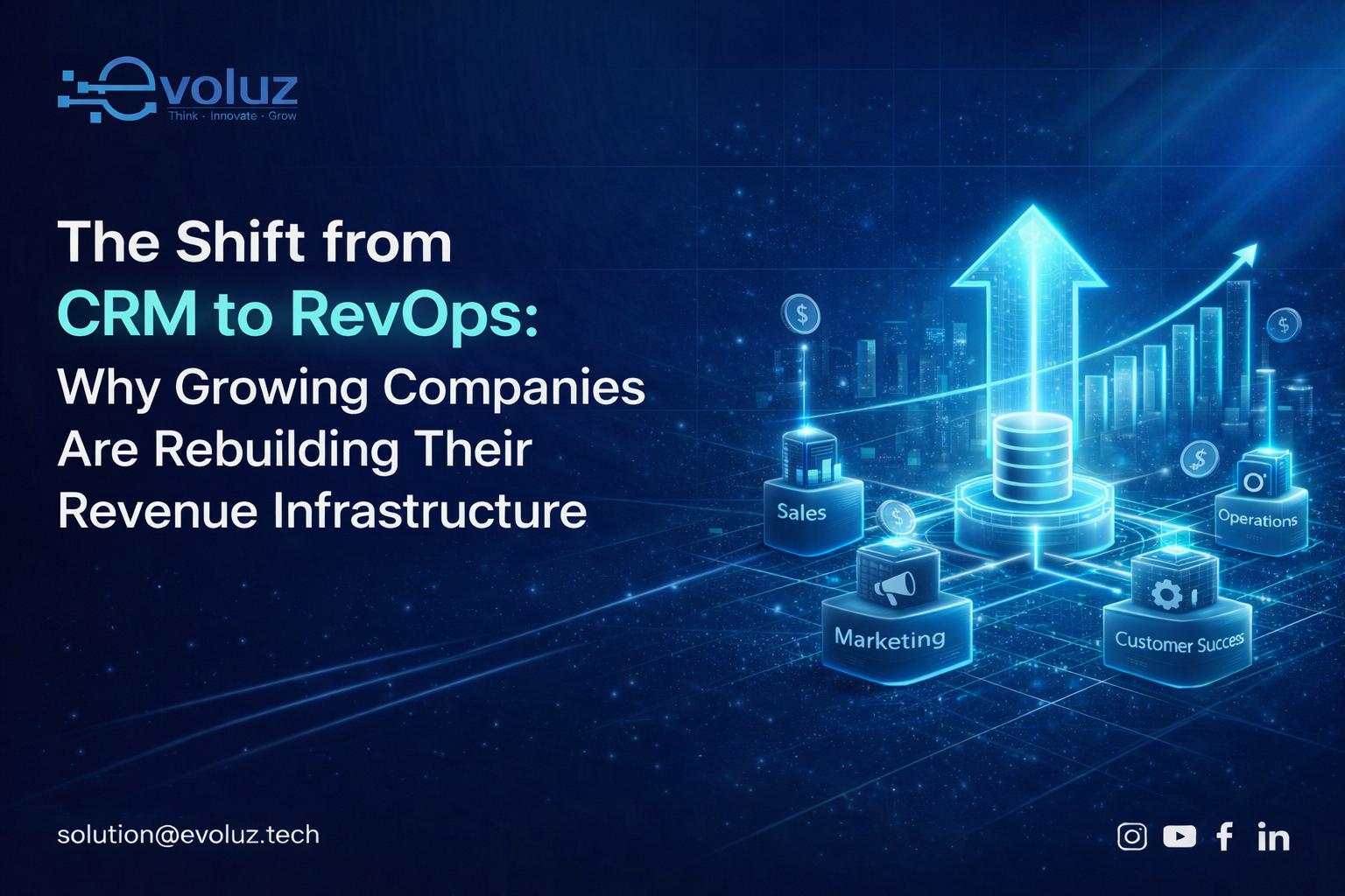 The Shift from CRM to RevOps: Why Growing Companies Are Rebuilding Their Revenue Infrastructure  
