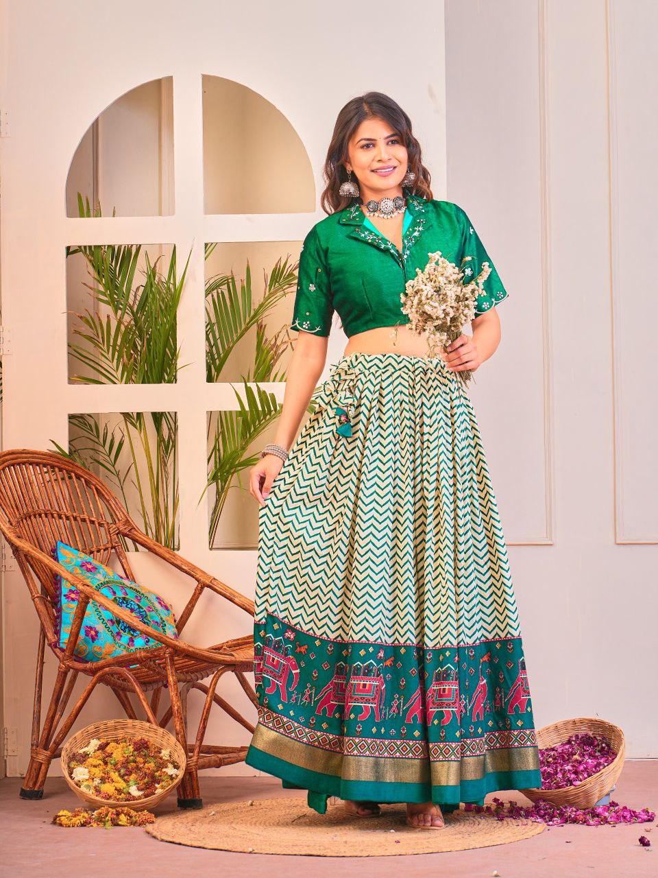 Latest Trends in Styling Patola Lehengas for 2024