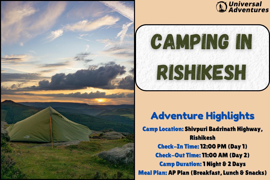 Disconnect to Reconnect: A Healing Camping in Rishikesh!