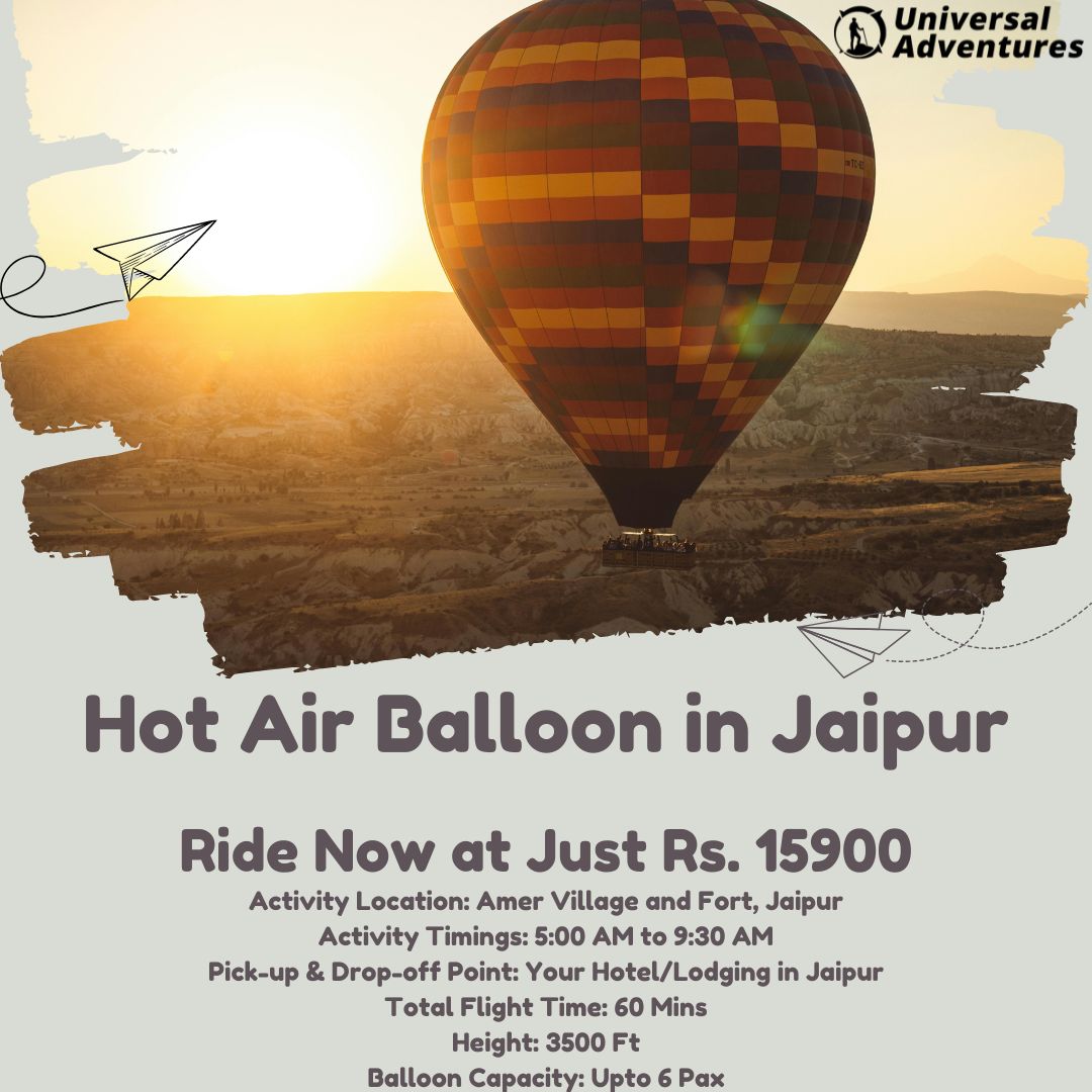 Jaipur Balloon Ride: Eager to Float Through the Skies?