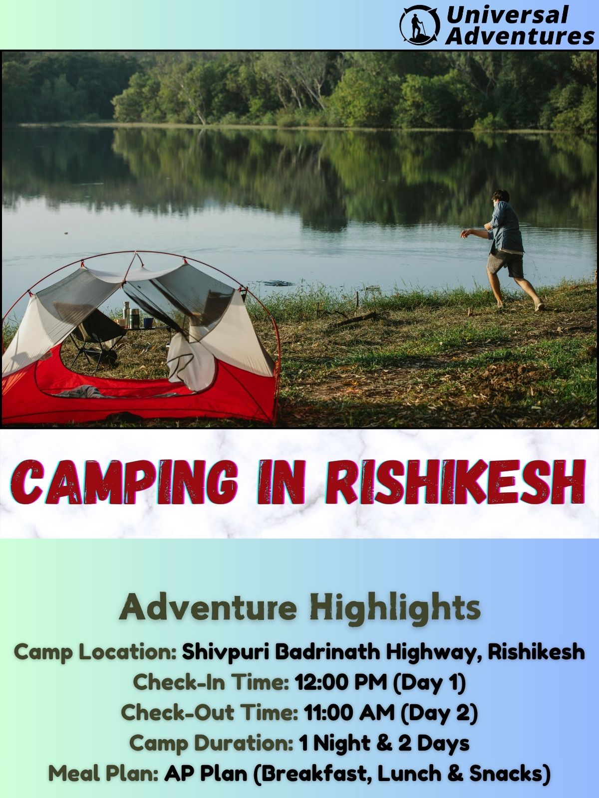 Rishikesh Camping Booking: Chasing Thrills in the Place of Sagas