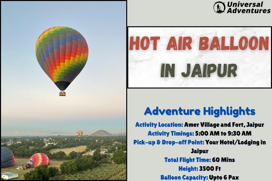 Forget Your Usual Hangouts: Jaipur Balloon Ride is a Must-Try!