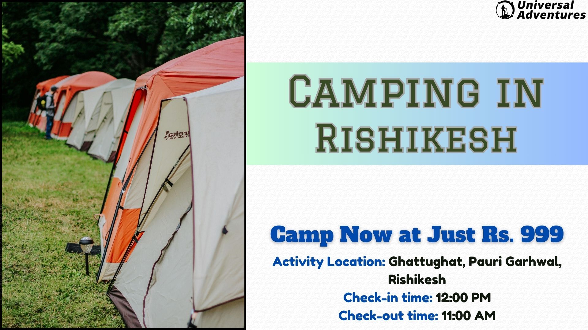 Night Camping in Rishikesh: Let 2024 End on a Calm Note!
