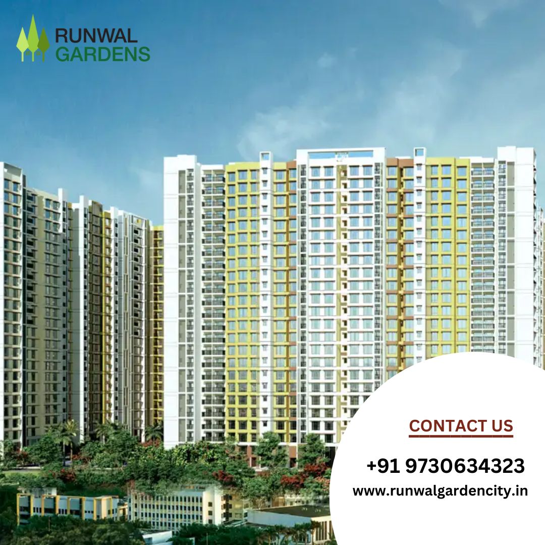  Runwal Garden City Dombivli Codename Opulent 1 2 & 3 BHK Flats