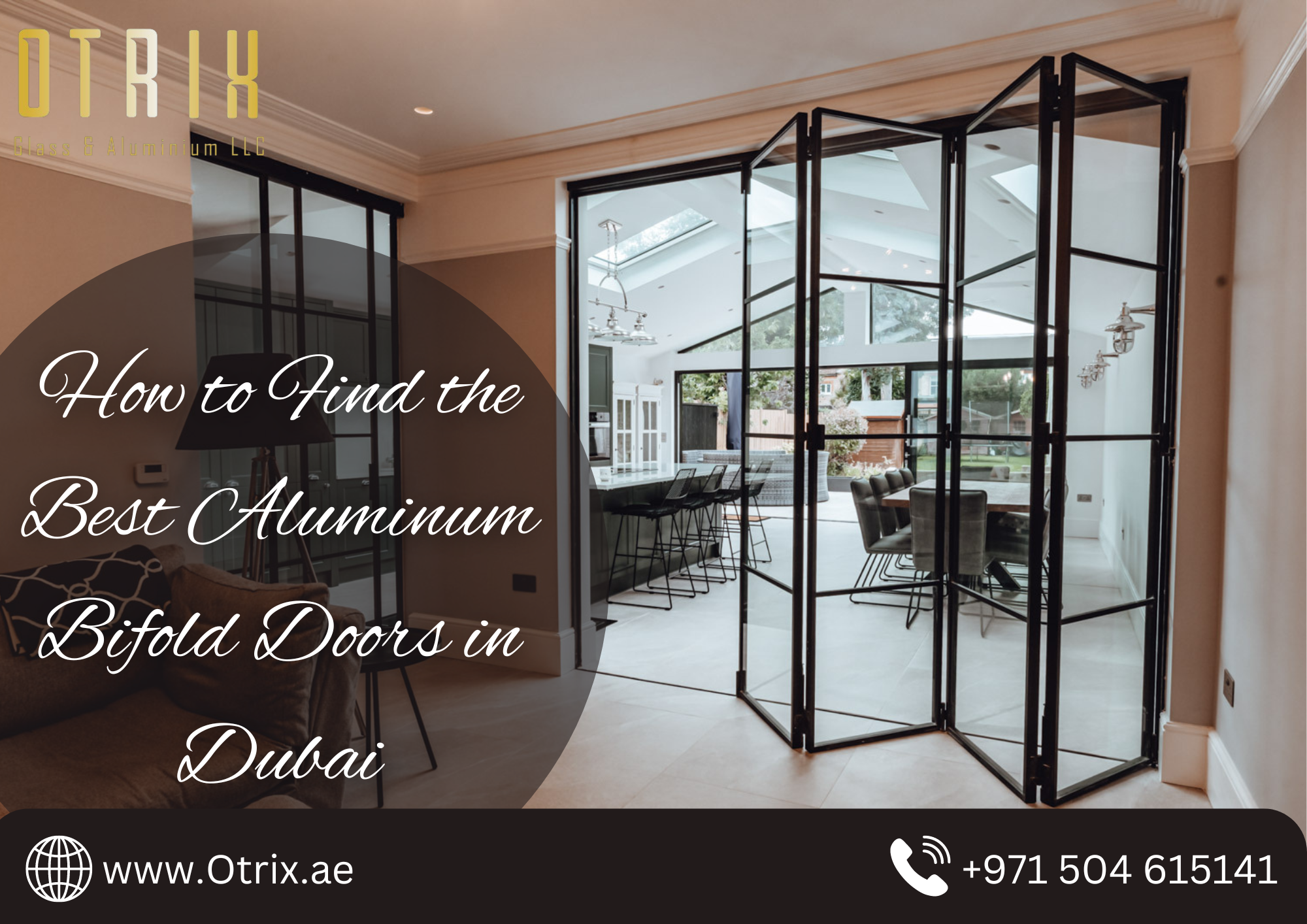 How to Find the Best Aluminum Bifold Doors in Dubai