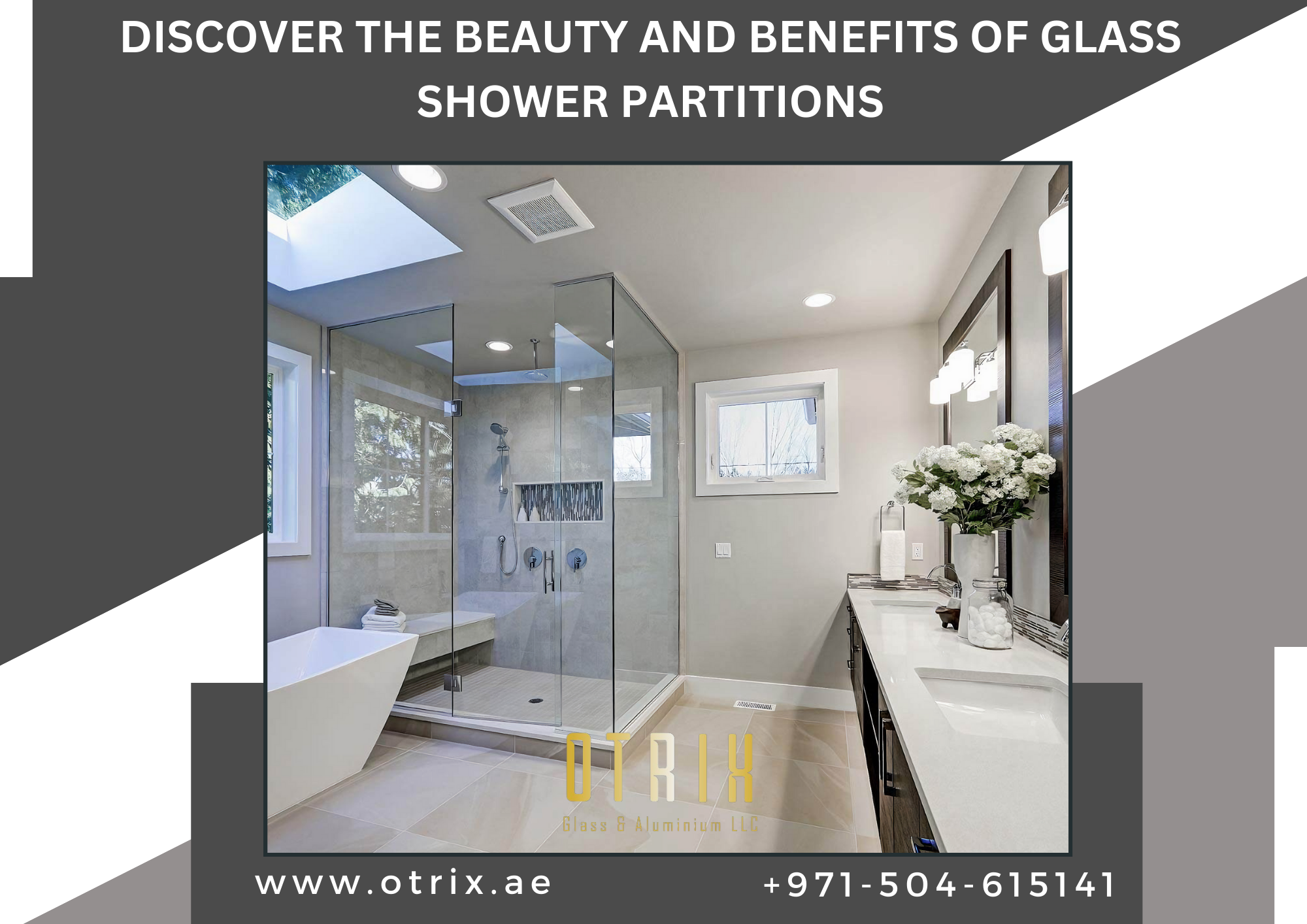 Discover the Beauty and Benefits of Glass Shower Partitions