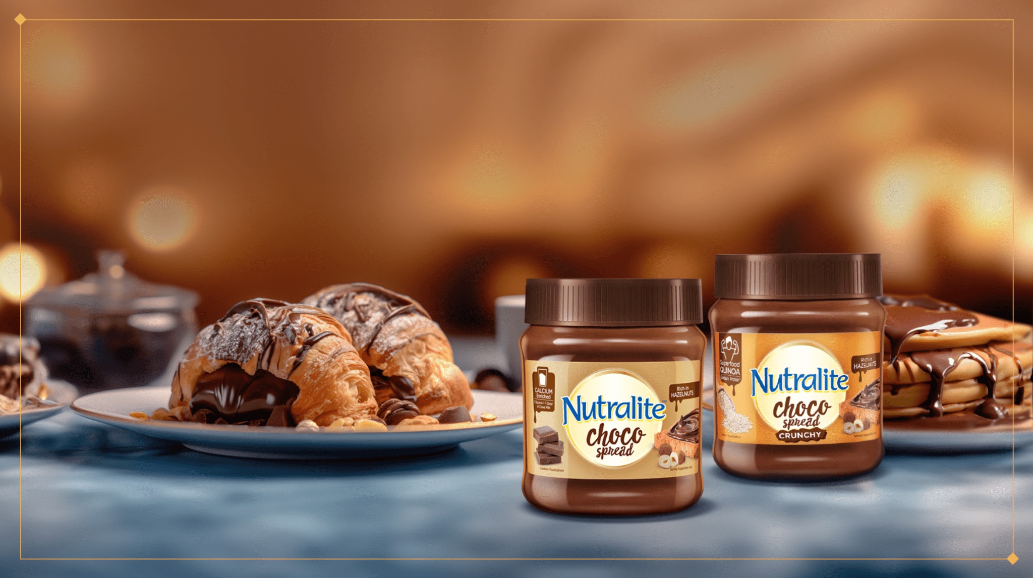 Discover the Nutralite Experience: The Best Chocolate Hazelnut Spread with Calcium and Crunchy Quinoa
