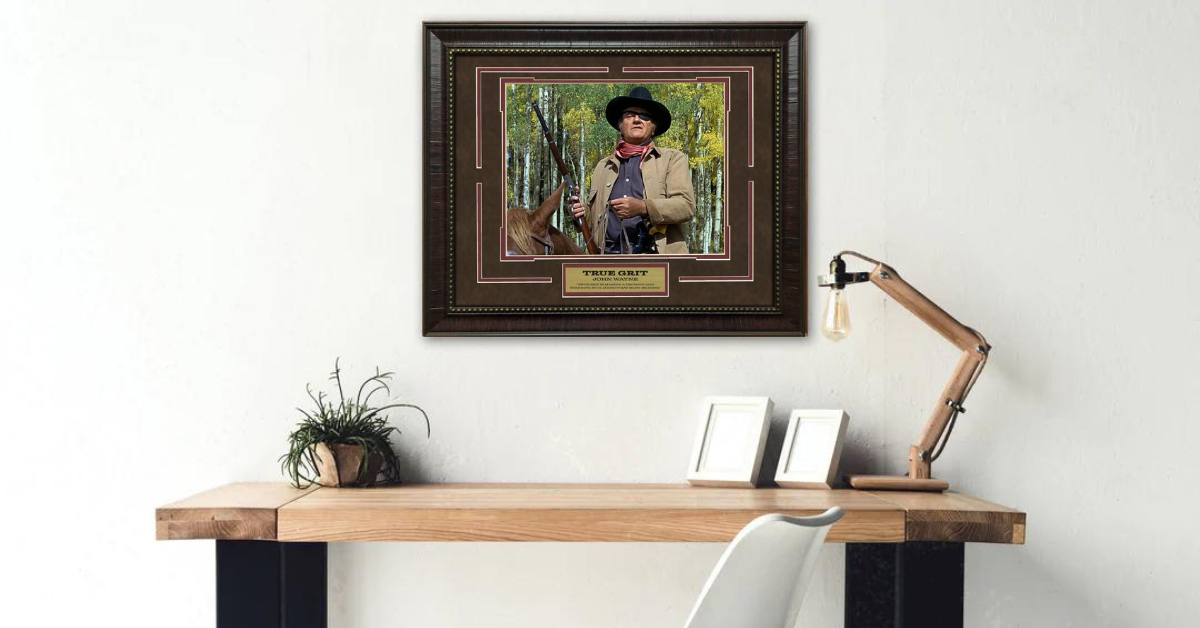 Why You Need A True Grit - John Wayne Framed Photo