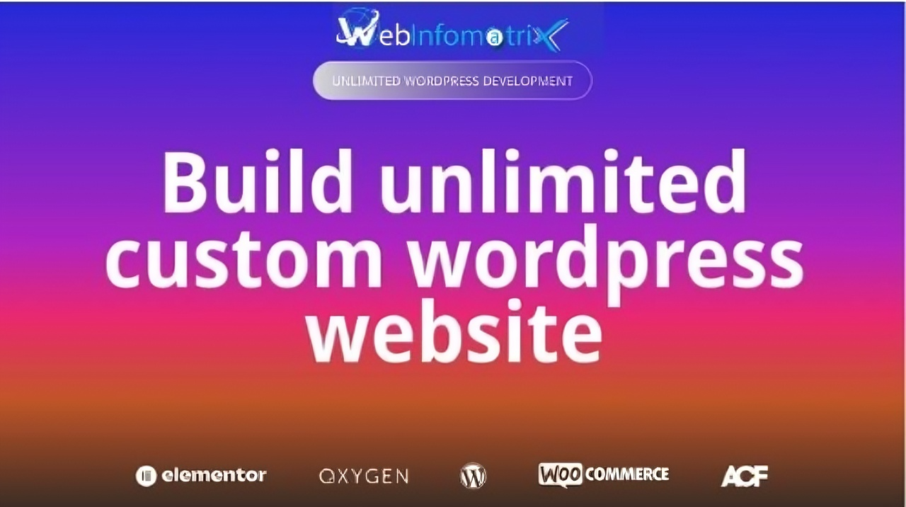 Boost Business with Webinfomatrix’s Custom WordPress Solutions