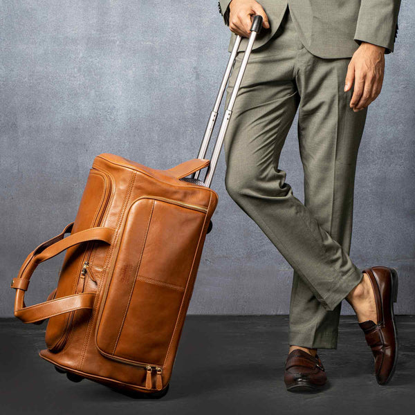 Travel in Style: The Best Leather Duffle Bags You Can Buy in India!!