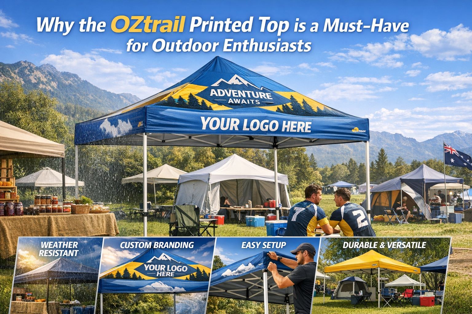 Why the OZtrail Printed Top Is a Must-Have for Outdoor Enthusiasts 