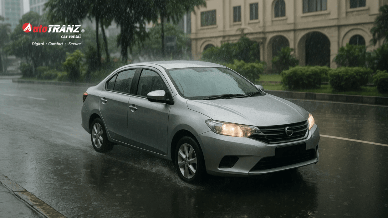 Rainy Season Driving Tips with a Rental Car in Jakarta