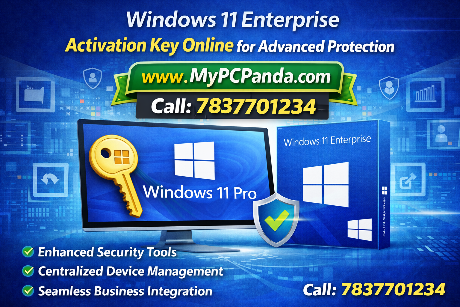 Windows 11 Enterprise Activation Key Online for Advanced Protection