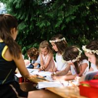 Machen Sie ein Menü mit einem Hochzeitsplaner aus Italien