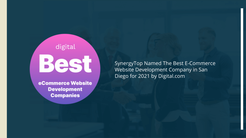 SynergyTop Named Best E-commerce Website Development Company By Digital.com