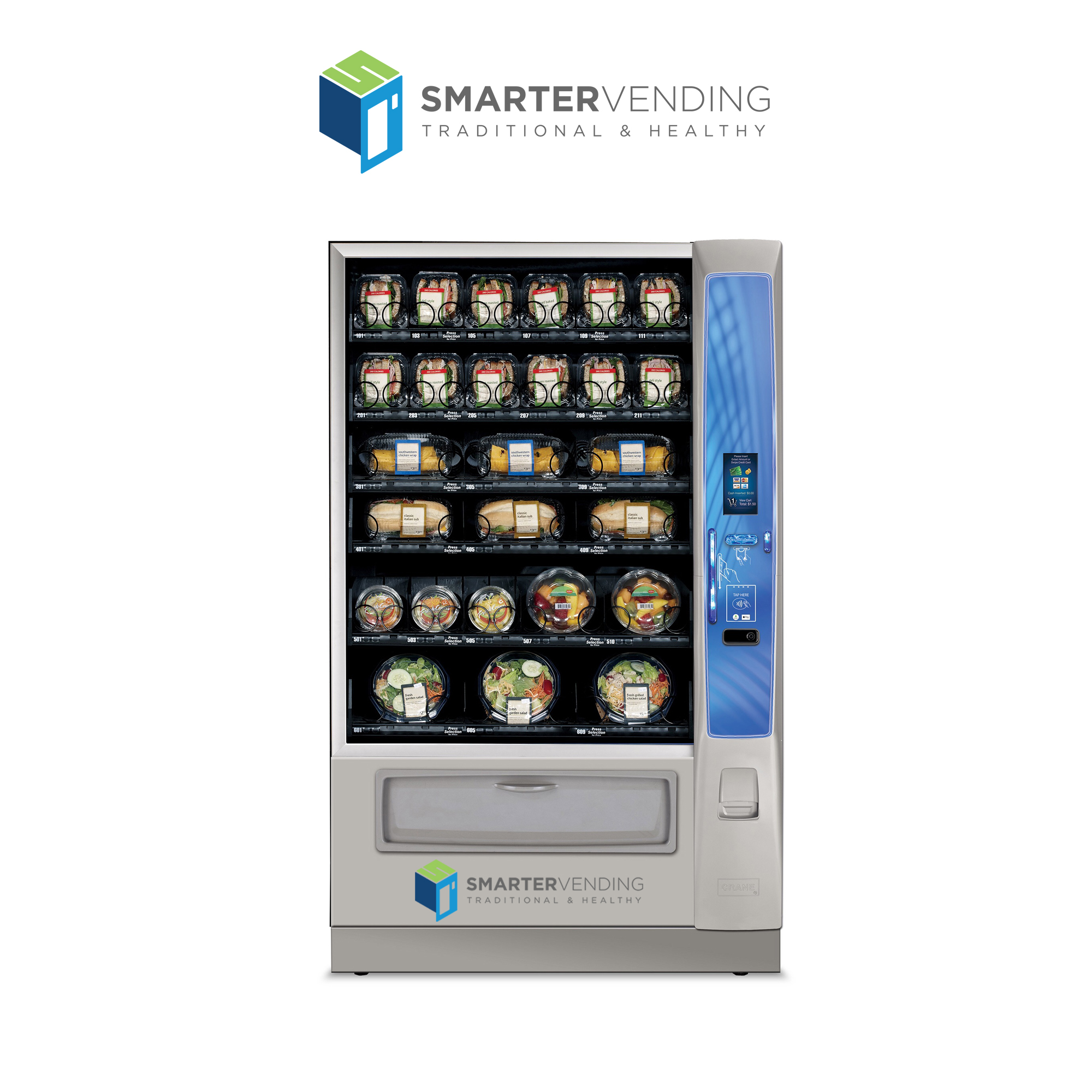 Refrigerated Snack and Drink Combo Machine