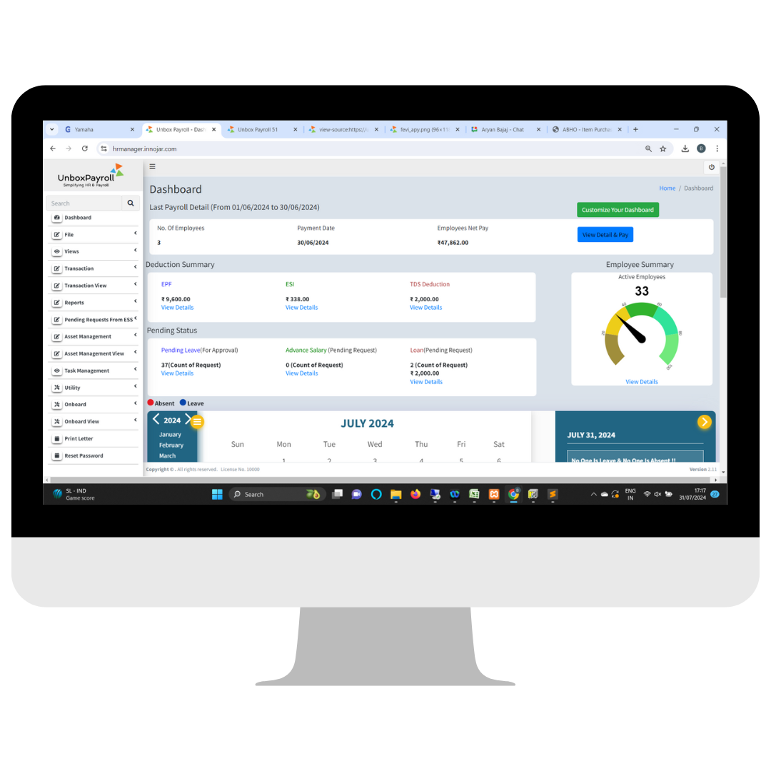 Best Payroll and HR Software Company in India