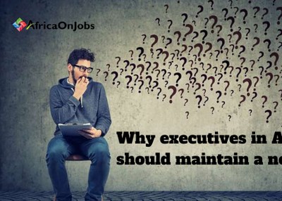 Why executives in Africa should maintain a notebook ?