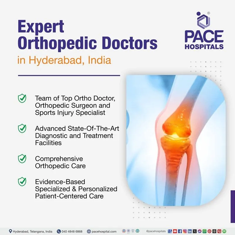 Best orthopedic doctors in Hyderabad, Telangana, India