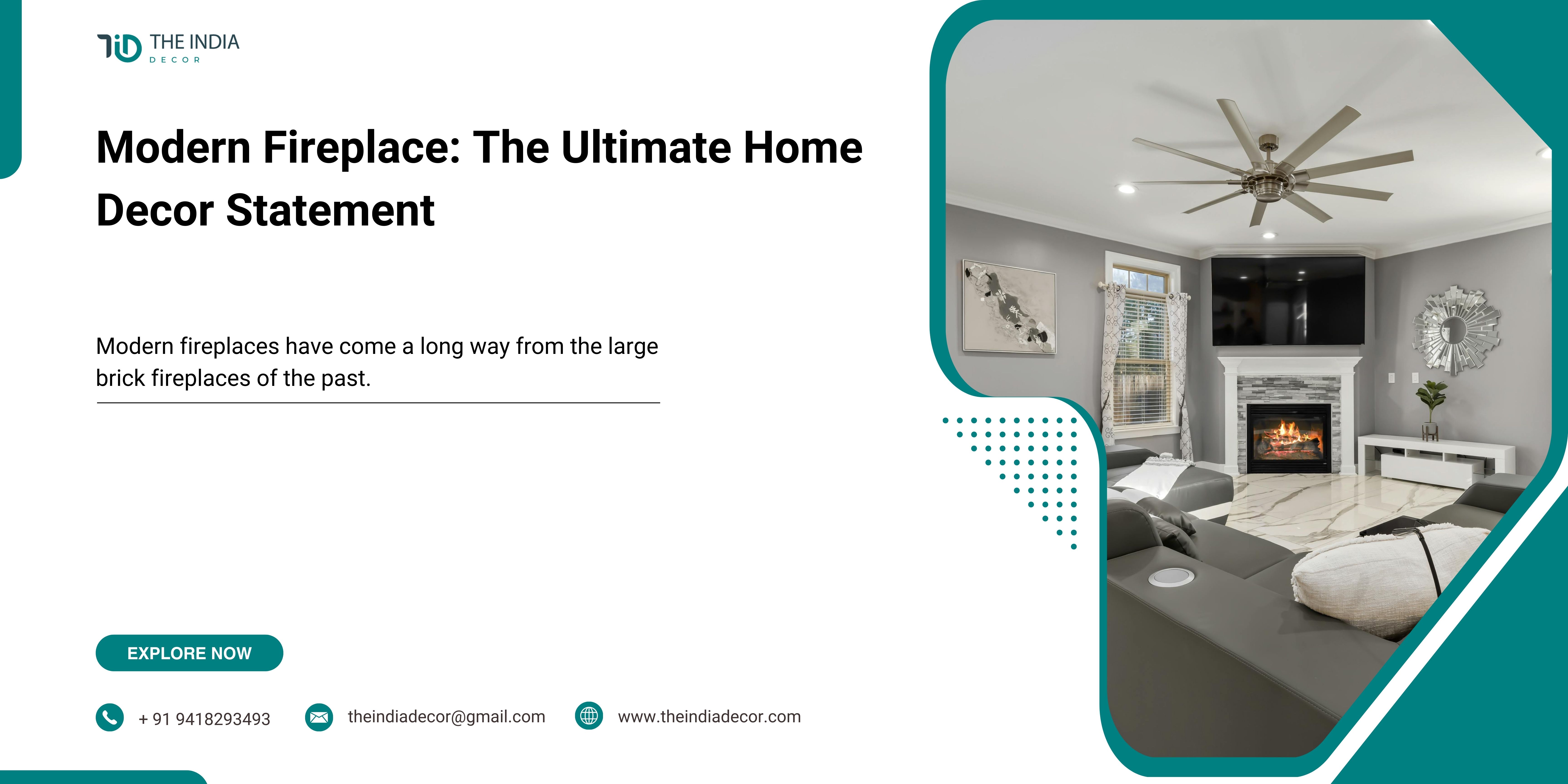 Modern Fireplace: The Ultimate Home Decor Statement
