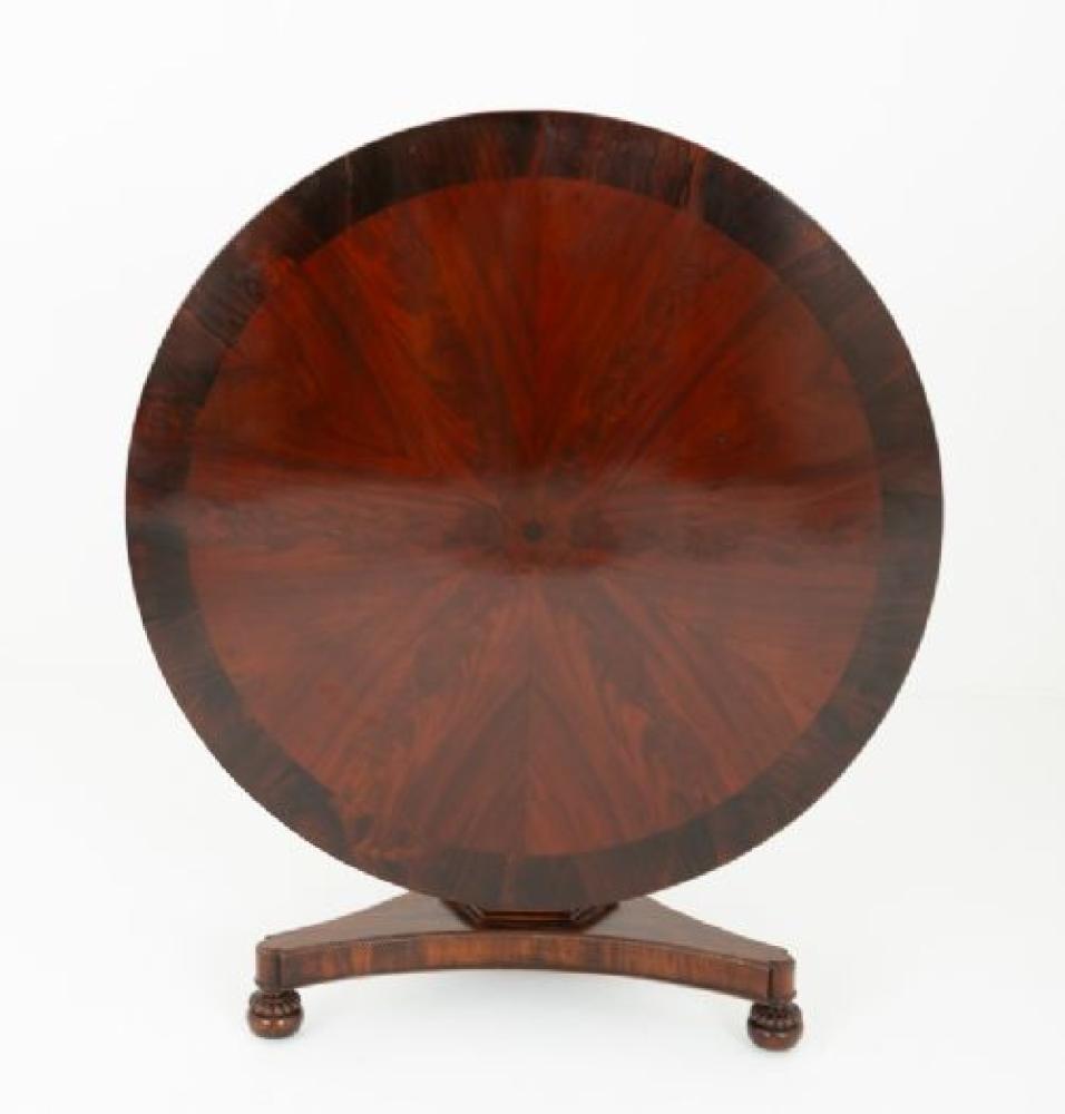 Regency Centre Table Circular Mahogany 1810 – A Timeless English Antique for Elegant Interiors