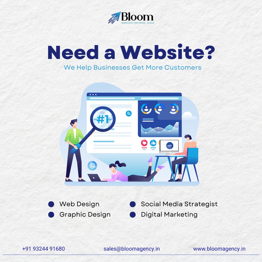 Web Development Agency and SEO Company in Mumbai – Bloom Agency