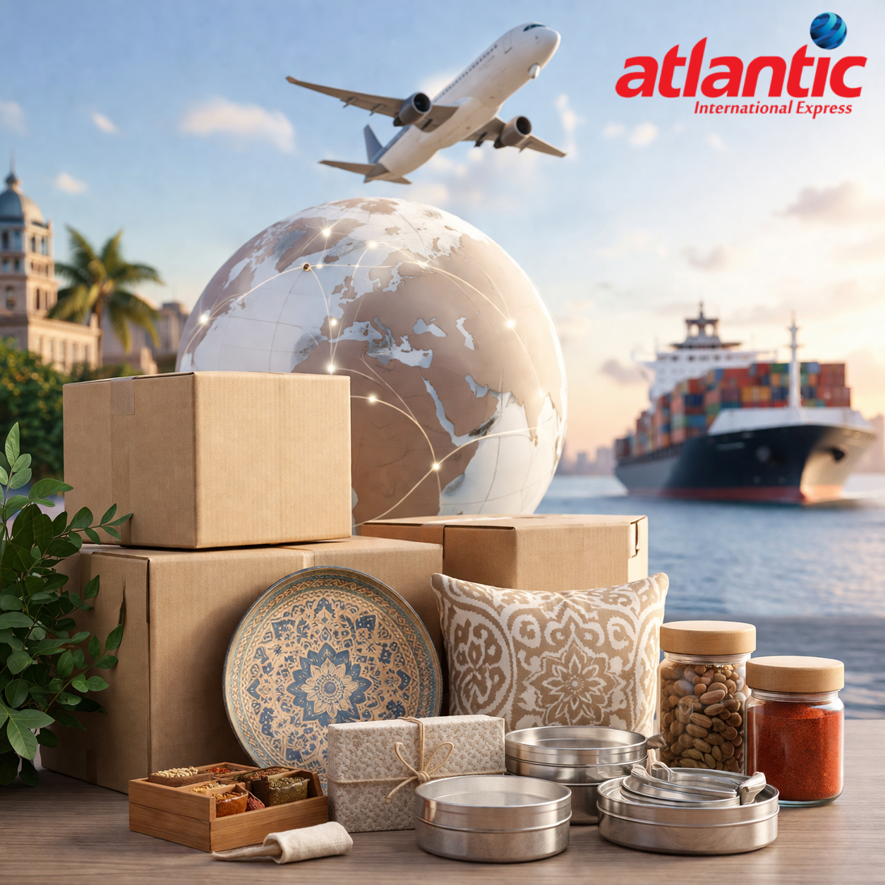 New Alipore to Abroad Dry Fruit Rolls Sent Fast with Atlantic Express Delivery