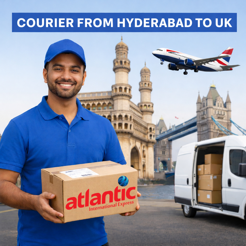 E-Commerce Shipping Guide with Courier from Hyderabad to the UK