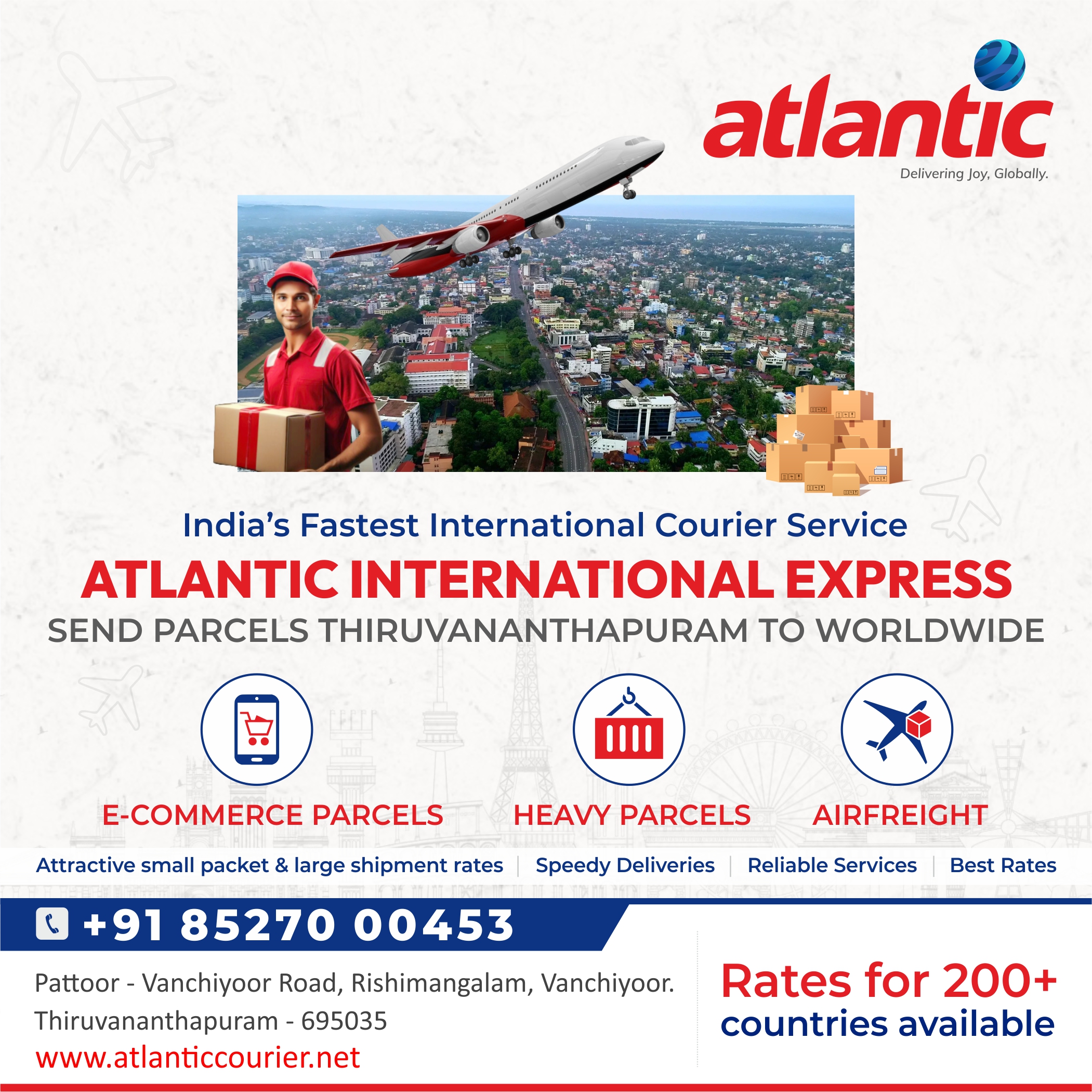 Why Atlantic Courier Service in Thiruvananthapuram is Ideal for Exporting Kasavu Sarees Internationally