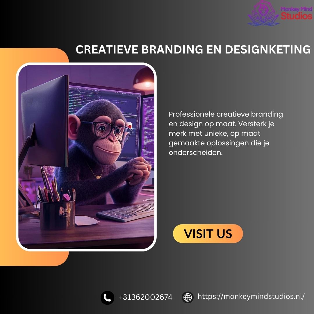 Creatieve branding en design: de aanpak van Monkey Mind Studios
