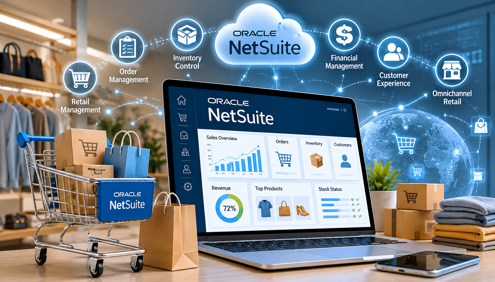 How Canadian Retail Businesses Benefit from NetSuite Implementation